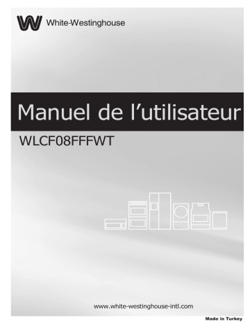 White-Westinghouse WLCF08FFFWT Washer Manuel du propriétaire | Fixfr