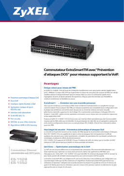 ZyXEL ES-1552 Manuel utilisateur