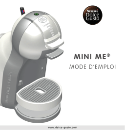 Krups YY1501FD Mini Me Cafetière Manuel utilisateur