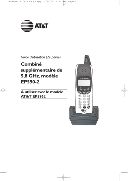 AT&T EP590-2 Manuel utilisateur