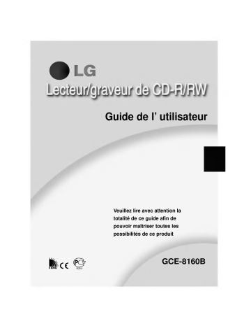 LG GCE-8160B Manuel du propriétaire | Fixfr