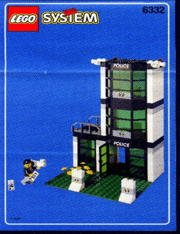 Guide d'installation | Lego 6332 Police Headquarters Manuel utilisateur | Fixfr