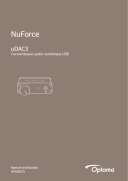 NuForce μDAC3 Manuel du propriétaire