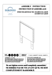 Worldwide Homefurnishings Studded Linen Twin Headboard in Grey Guide d'installation