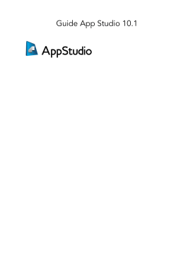 Quark App Studio v10.1 Manuel utilisateur