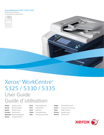 Xerox 5325/5330/5335 WorkCentre Mode d'emploi | Fixfr