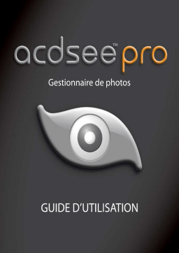 ACDSee Photo Photo Studio Pro Manuel utilisateur
