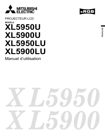 Manuel du propriétaire | Mitsubishi XL5900UL Manuel utilisateur | Fixfr