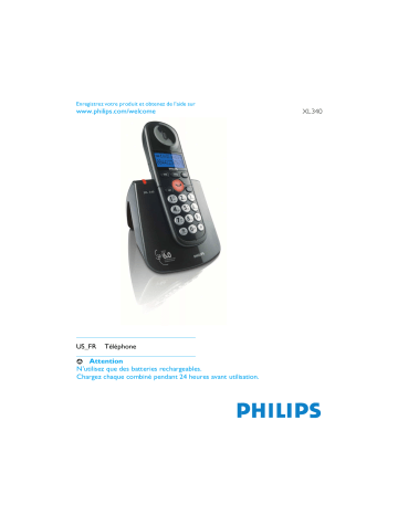 Manuel du propriétaire | Philips XL3402B Manuel utilisateur | Fixfr