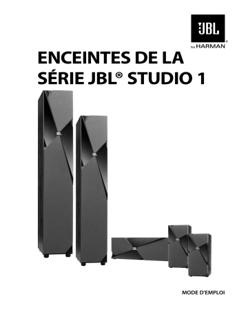 Manuel du propriétaire | JBL STUDIO 130BK Manuel utilisateur | Fixfr