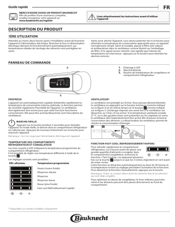 Mode d'emploi | Bauknecht KVIF 3122 A++ Manuel utilisateur | Fixfr