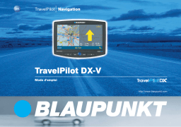 Blaupunkt TravelPilot DX-V Manuel utilisateur