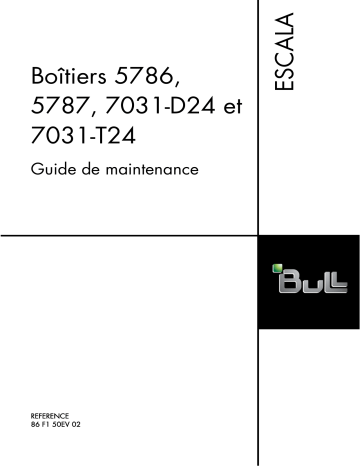 Bull Power6 - 5786, 5787, 7031 D4, and 7031-T24 Manuel utilisateur | Fixfr