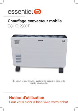 ESSENTIELB ECHC 2300P Manuel utilisateur