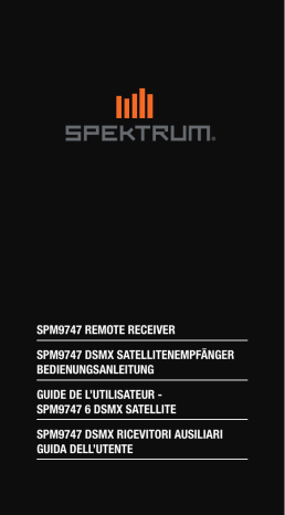 Spektrum DSMX SRXL2 Remote Receiver Manuel utilisateur | Fixfr