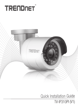 Trendnet RB-TV-IP310PI Indoor / Outdoor 3MP Full HD PoE Day / Night Network Camera Manuel utilisateur