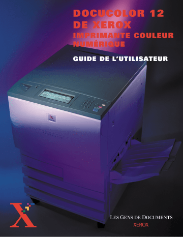 Xerox DocuColor 12 Printer Mode d'emploi | Fixfr