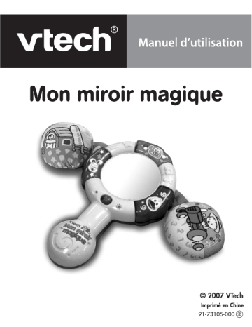 Manuel du propriétaire | VTech MON MIROIR MAGIQUE Manuel utilisateur | Fixfr