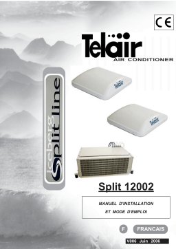 Telair Split 12002 Manuel utilisateur