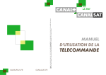 CANAL PLUS DUAL-T Manuel utilisateur