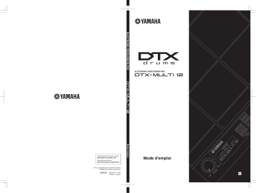 Manuel du propriétaire | Yamaha DTX-MULTI 12 Manuel utilisateur | Fixfr