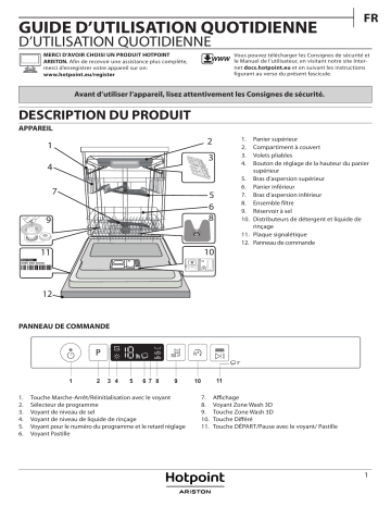 Mode d'emploi | Whirlpool HI 5030 WEF Manuel utilisateur | Fixfr