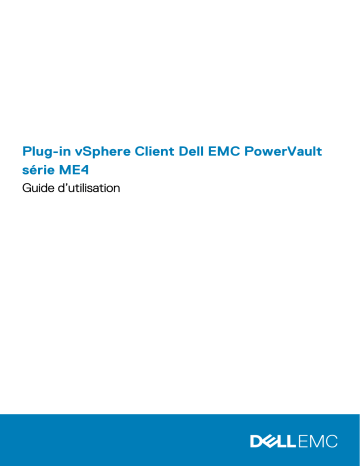 EMC PowerVault ME412 Expansion | EMC PowerVault ME4024 | EMC PowerVault ME484 | Dell EMC PowerVault ME4084 storage Manuel utilisateur | Fixfr