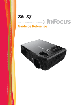 Infocus X6 Manuel utilisateur