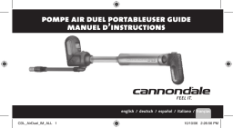 Cannondale Pumps Manuel du propriétaire