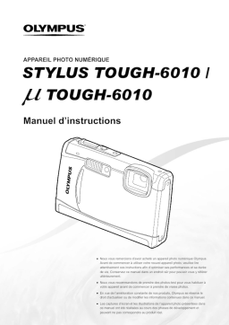 Olympus Stylus Tough 6010 Manuel utilisateur