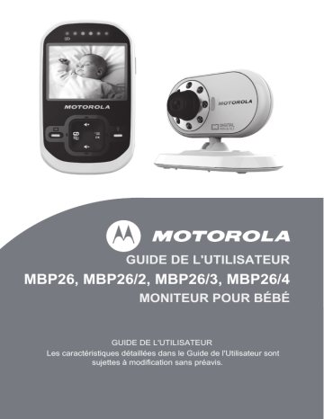 Manuel du propriétaire | Motorola MBP 26 Manuel utilisateur | Fixfr