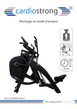 Cardiostrong EX90 Plus Touch - Crosstrainer Manuel utilisateur