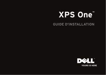 Dell XPS One 24 desktop Guide de démarrage rapide | Fixfr