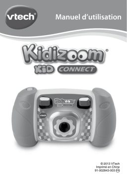 VTech Kidizoom Kid Connect Manuel utilisateur