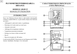 Oregon Scientific RGR122 Manuel utilisateur