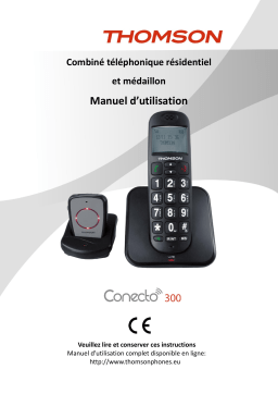 Thomson Conecto 300 Manuel utilisateur