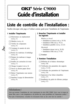 OKI C9400DXNCCS Manuel utilisateur