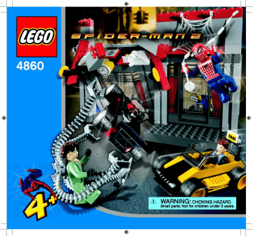 Guide d'installation | Lego 4860 Café Attack Manuel utilisateur | Fixfr