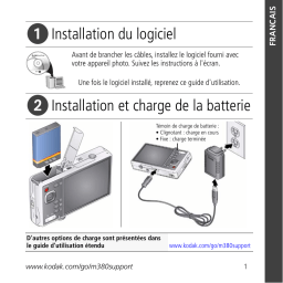 Kodak EASYSHARE M380 Manuel utilisateur