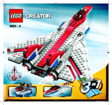 Guide d'installation | Lego 4953 Fast flyers Manuel utilisateur | Fixfr