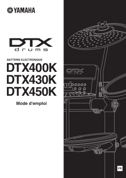 Yamaha DTX400K Manuel utilisateur