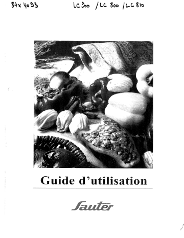 LC900N2 | LC810B | LC900X2 | LC810C | LC900V2 | LC81C | LC800C | LC90N | LC81B | Manuel du propriétaire | sauter LC900X3 Manuel utilisateur | Fixfr