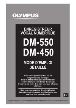 Olympus DM 550 Mode d'emploi