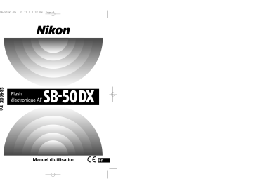 Manuel du propriétaire | Nikon SB-50DX Manuel utilisateur | Fixfr