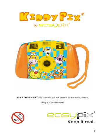 Mode d'emploi | Easypix KiddyPix Manuel utilisateur | Fixfr