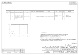 LG F14942WHF14952WHS Manuel utilisateur