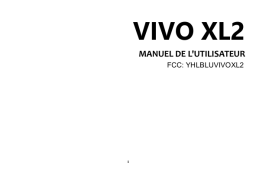 Blu Vivo XL2 Manuel du propriétaire