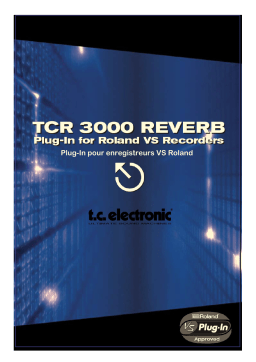 Roland TCR3000 Manuel utilisateur