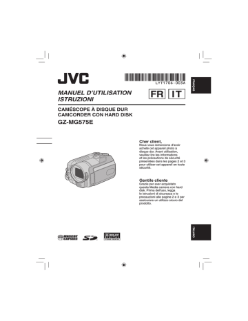 JVC GZ MG575E Manuel utilisateur | Fixfr