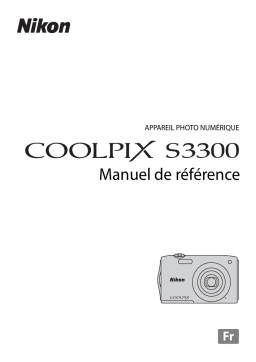 Nikon COOLPIX S3300 Manuel utilisateur